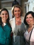 photo2 from Beckett - Ali_NV_Nancy P Alexandra Codina (left), Nancy Pelosi (center), Nadine Vogel (right)
